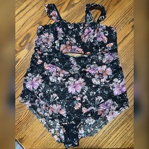 Torrid Floral Bodysuit